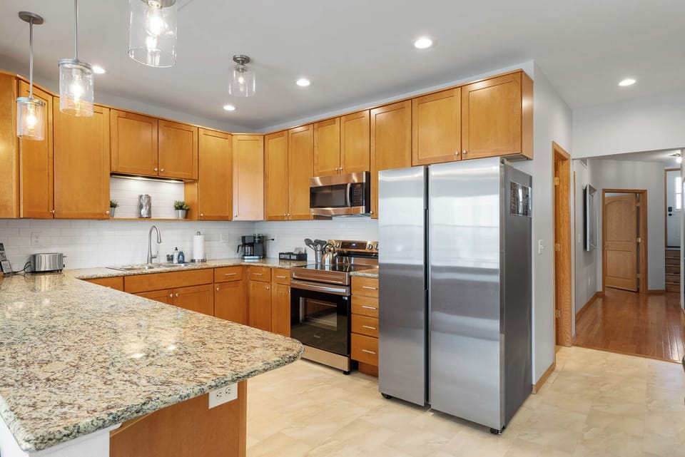 Fully equipped kitchen