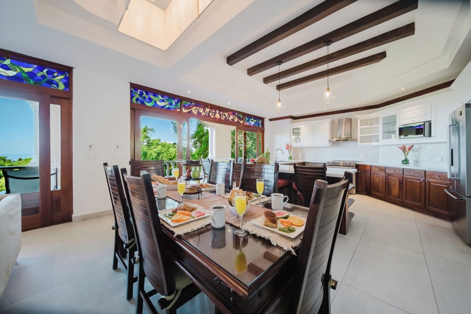 Comfortable dining area to enjoy meals together