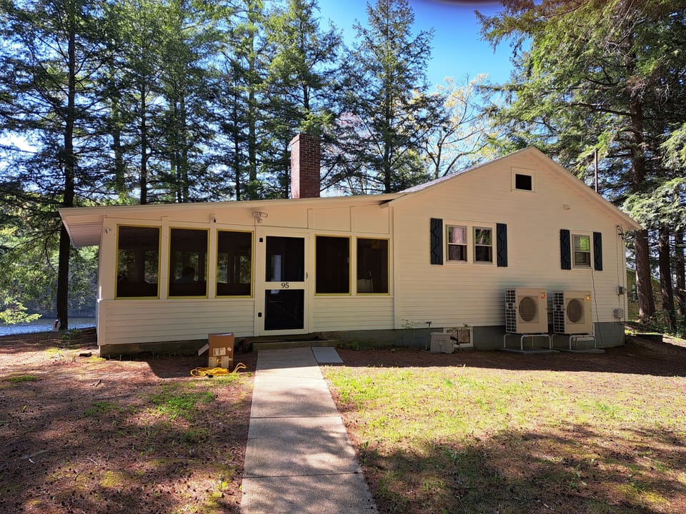 Driveway side view 