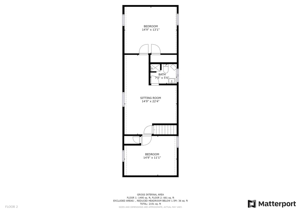 Upper Floor Level 2