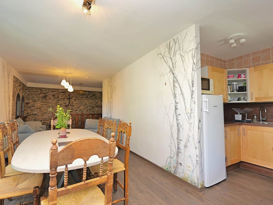 Kitchen and dining room