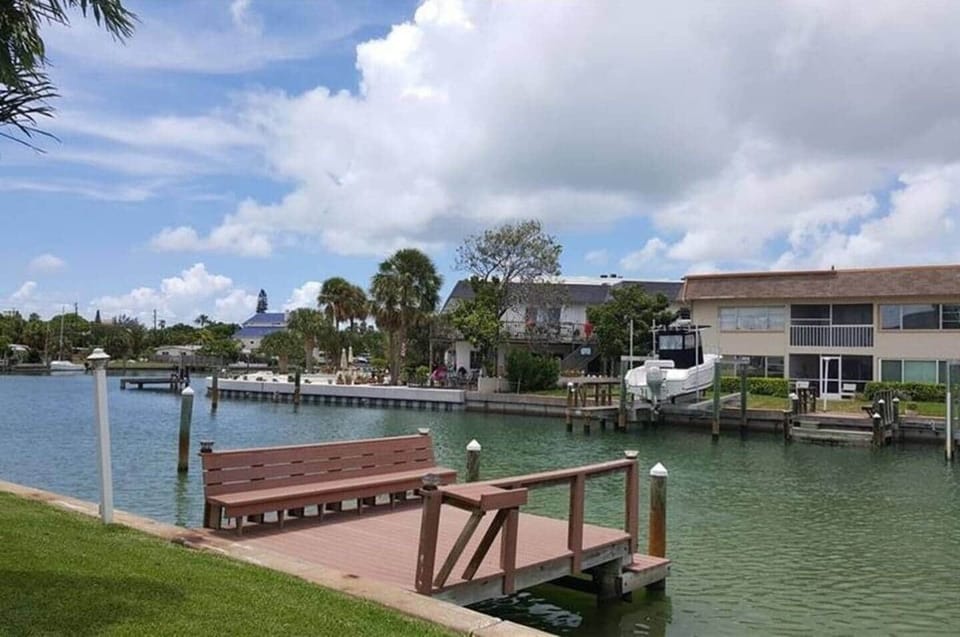 Fishing dock and canal