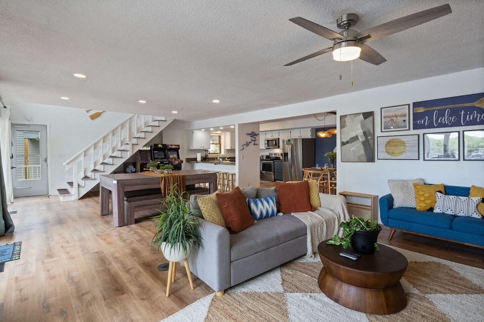 Game night + gourmet bites? Yes please! ️ Spacious open layout where fun and flavor meet—ideal for making memories.