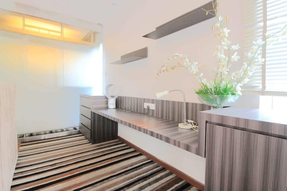 Spacious master bedroom.