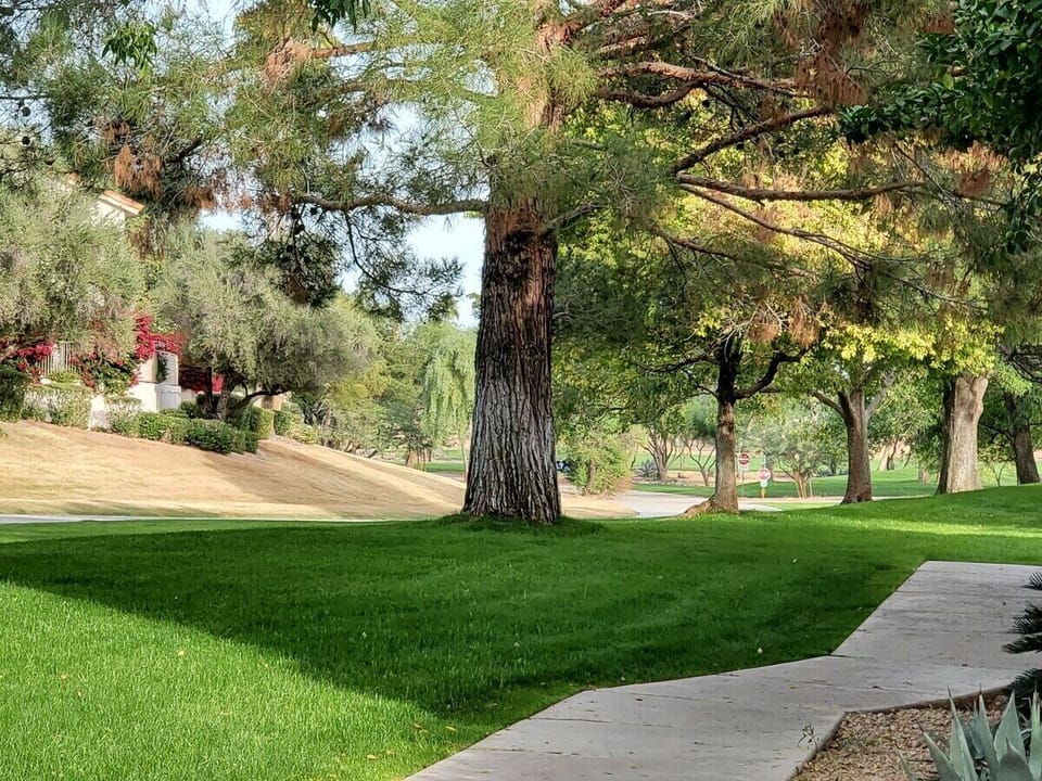 walk right out onto the community walking Path.