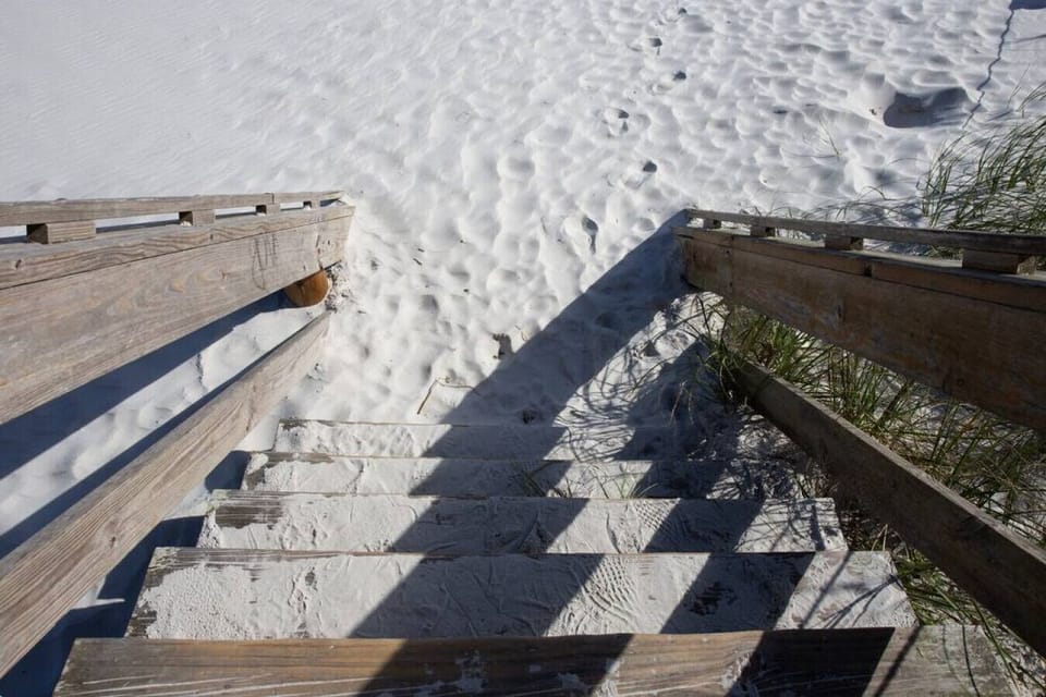 Come put your feet in the sand!