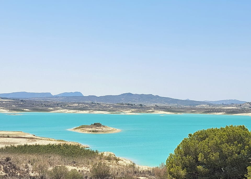 The blue lake