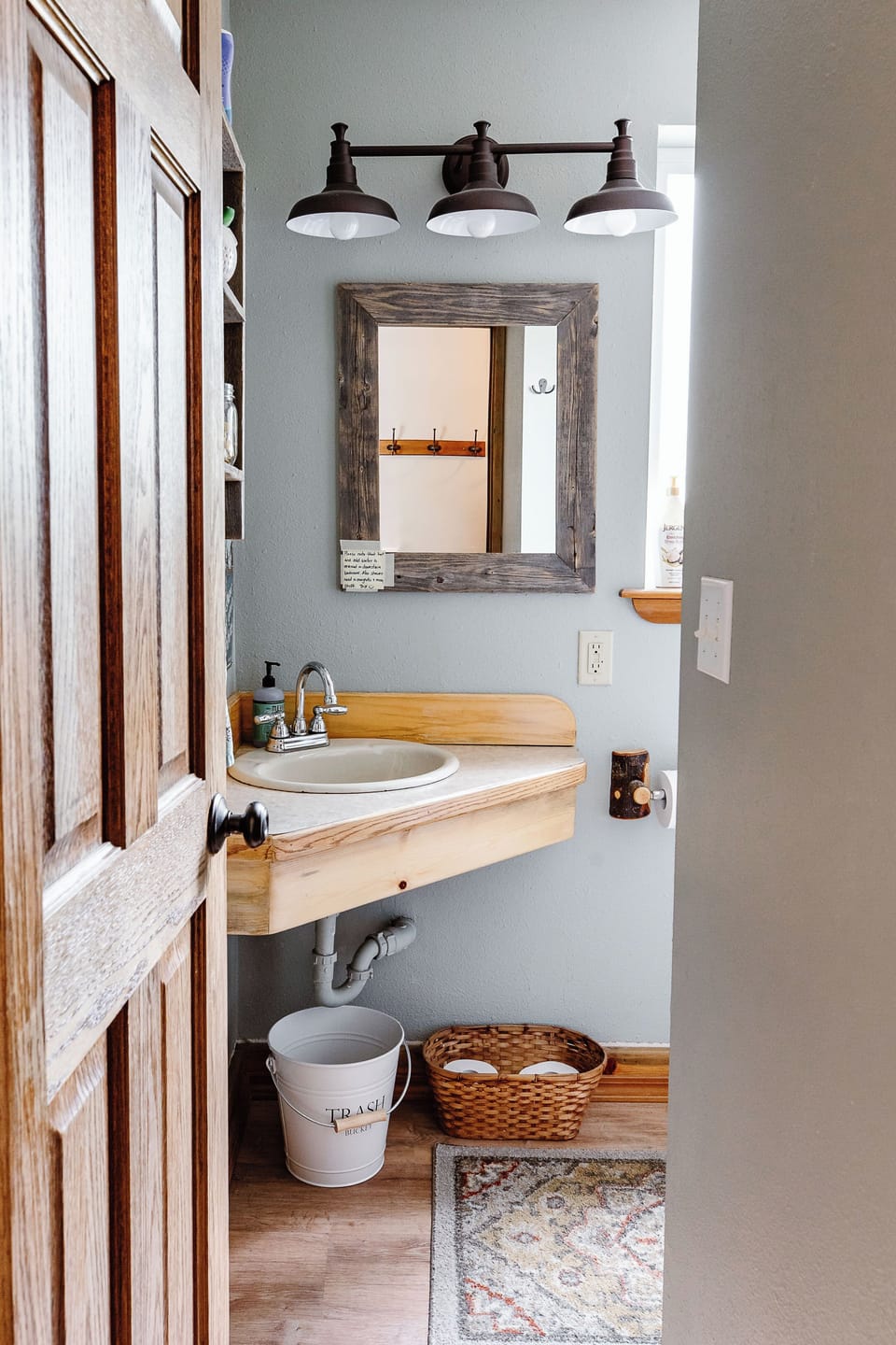 Downstairs full bath