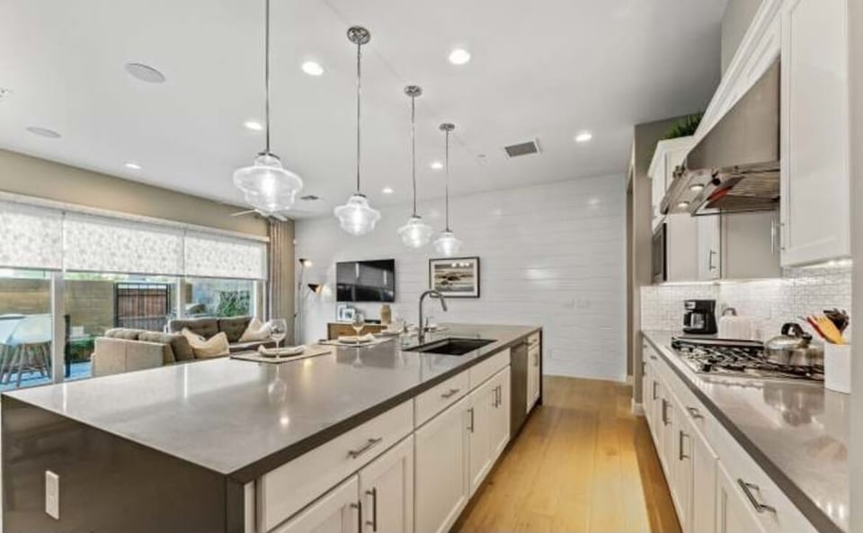Large Kitchen Island with Seating for Six