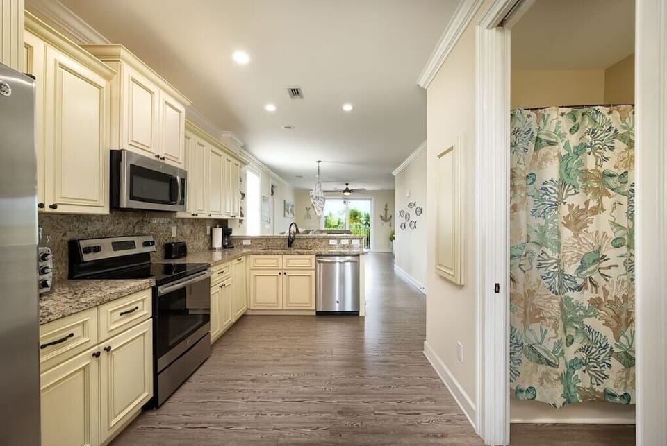 Open concept living area