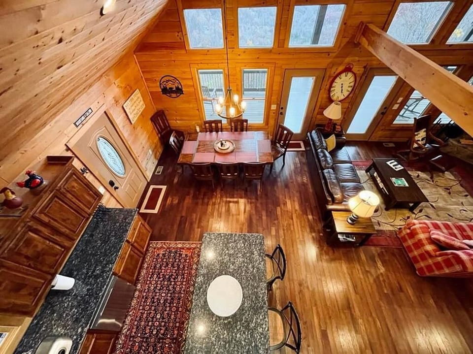 Looking Down From Top Level