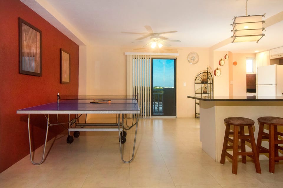 Ping pong table for those rainy tropical days!