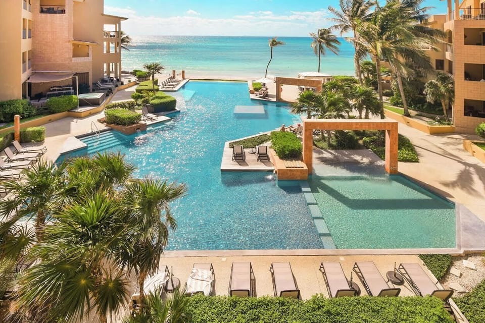 Gorgeous ocean side building