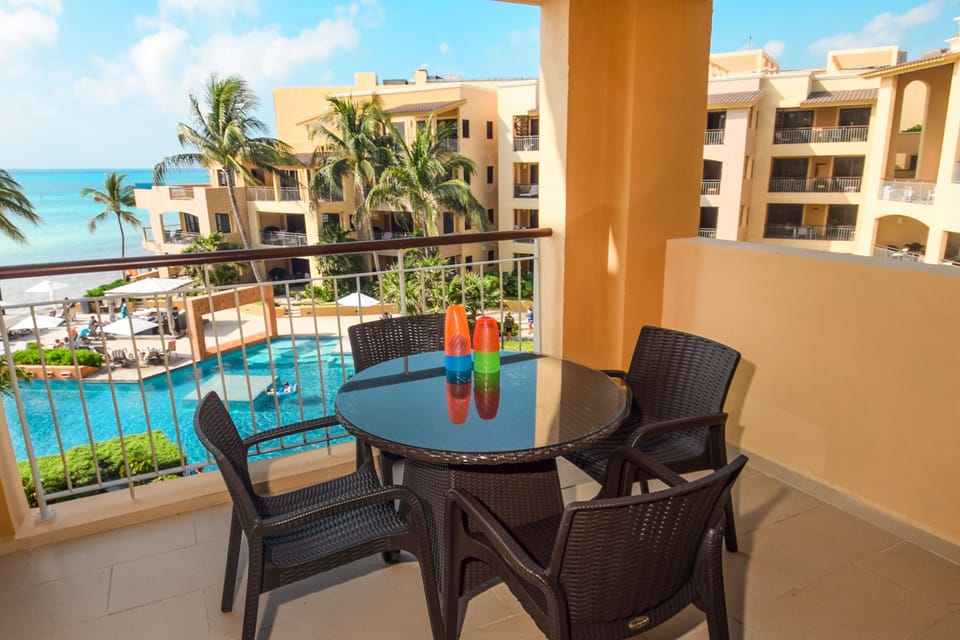 Enjoy lounging around on your own private terrace, where tropical views meet pure relaxation!