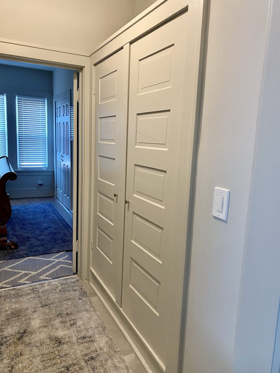 extra storage space in hallway