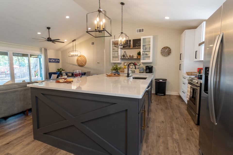 Fully equipped kitchen