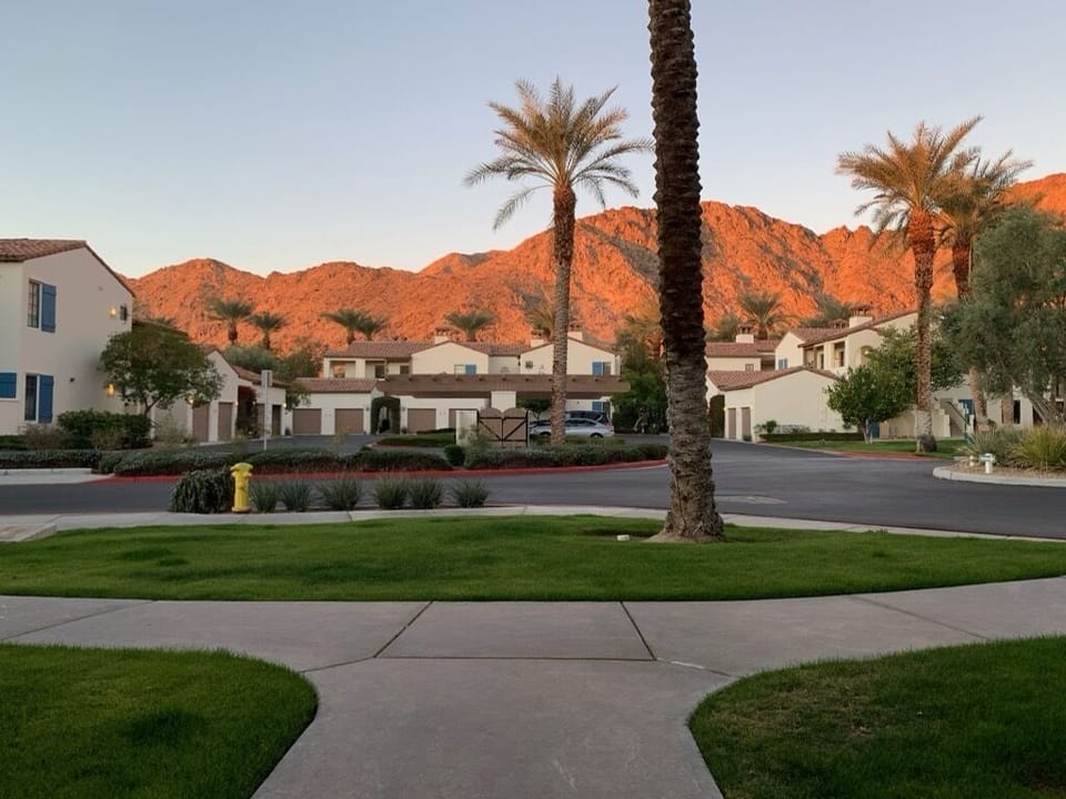Majestic mountain view from bedroom and private patio
