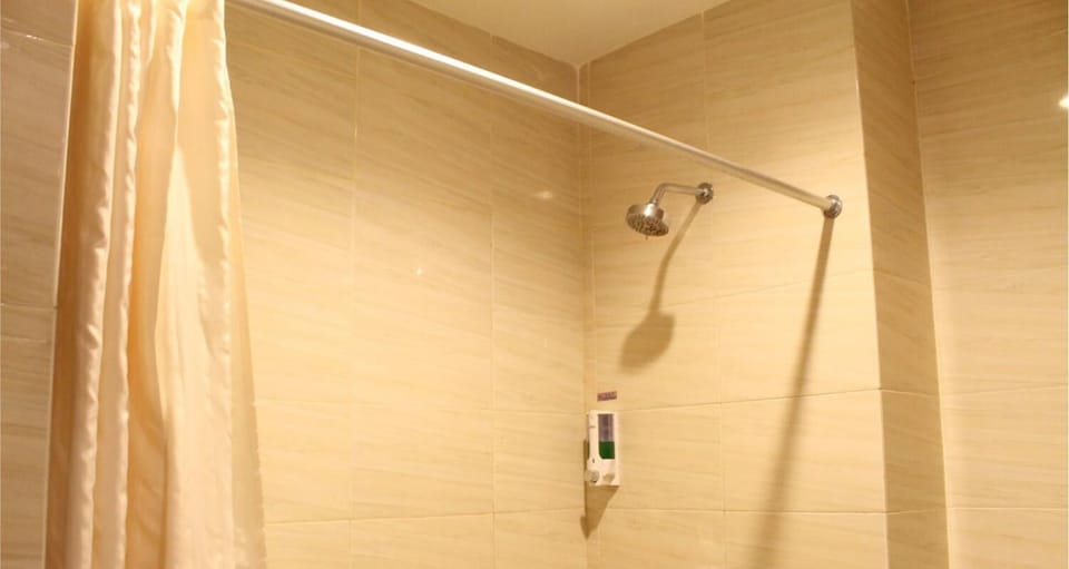 Shower, hair dryer (on request), towels