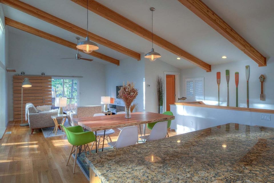 Beautiful open concept living area.