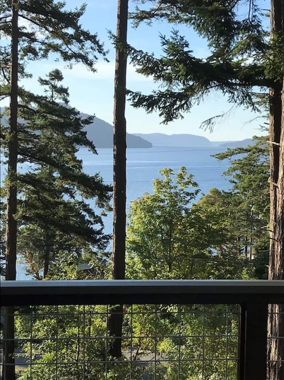 Lovely view down East Sound