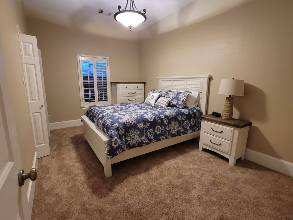 Third bedroom with queen