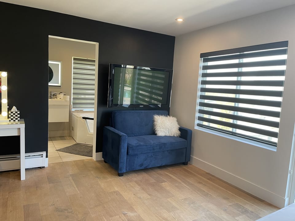 Twin foldout bed in Master