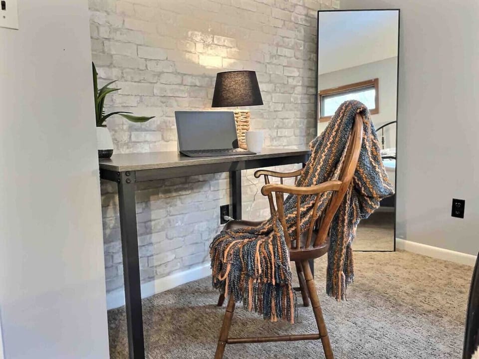 Working remotely in the beauty of the Vermont forests.