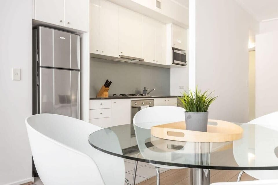 The dining area.