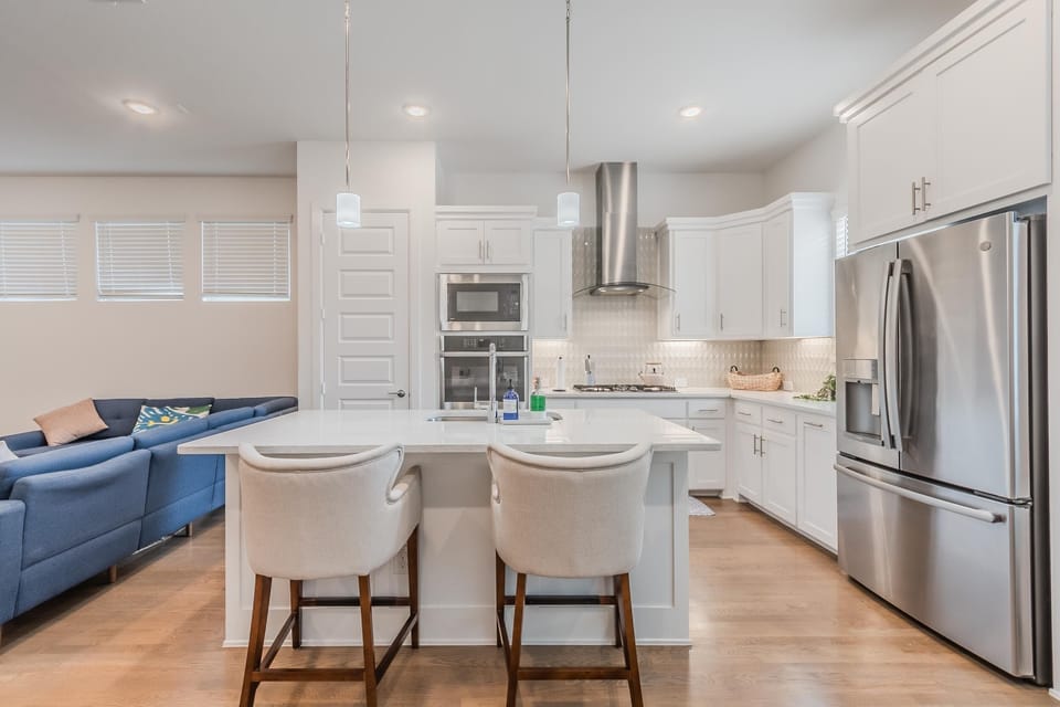 Stainless steel appliances