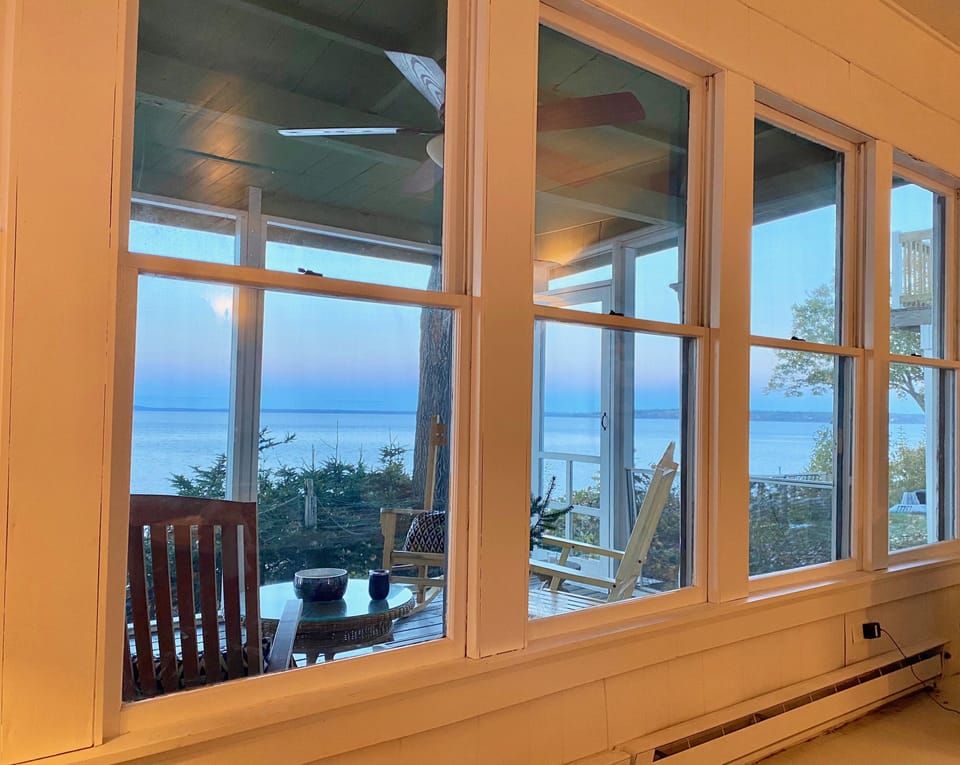 View from living 