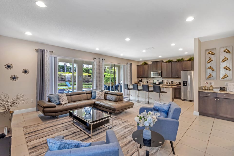 Living Room - Kitchen area - open floor plan
