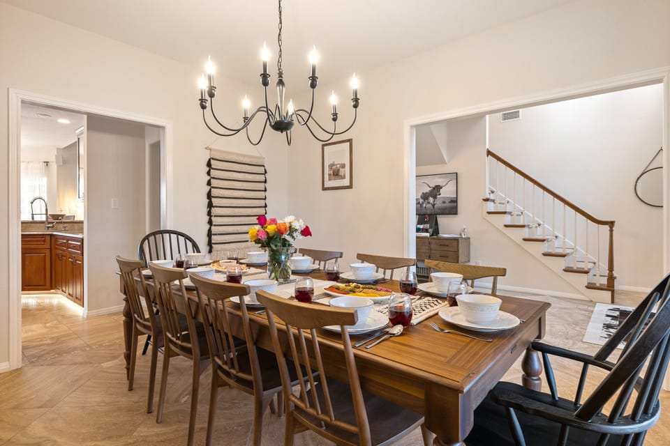 Dining Room and Front Entryway