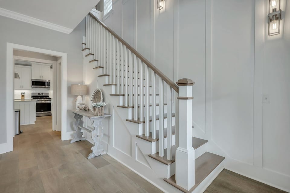 Foyer and stairs to second level