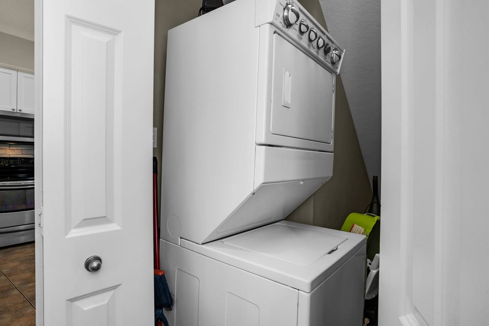 Washer and dryer