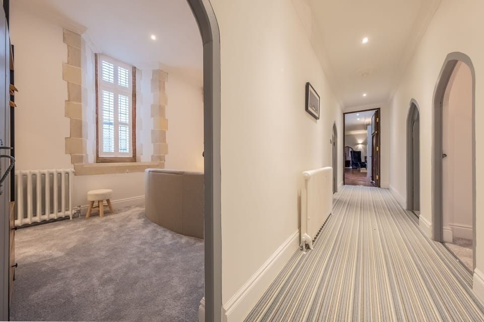 Ground floor: Hallway to bedroom two