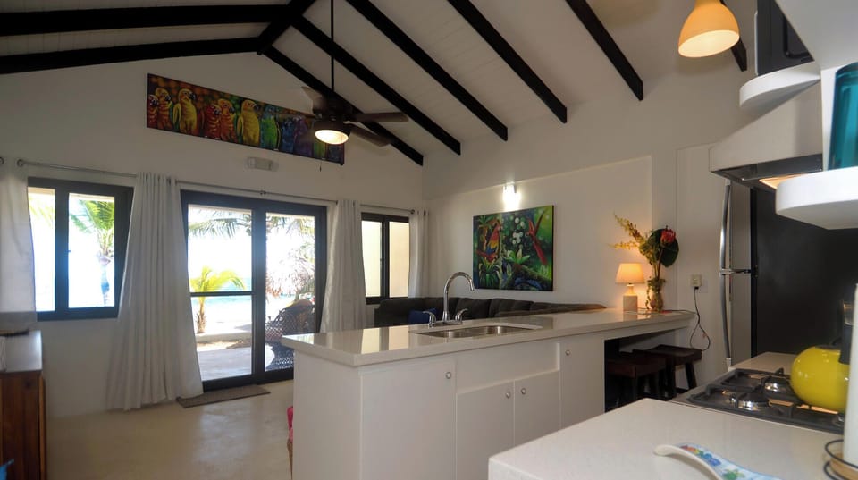 JJEM Cabanas Autumn Kitchen Patio View
