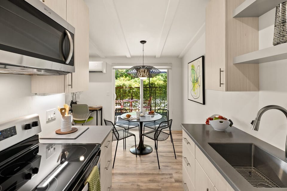 Fully equipped kitchen