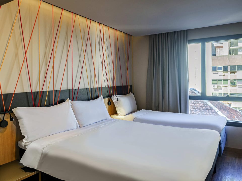 Standard Apartment (1 Double Bed and 1 Bunk Bed) | Minibar, desk, blackout drapes, soundproofing