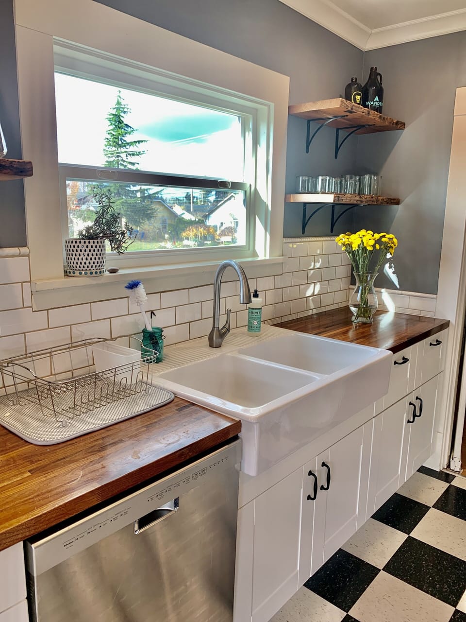 newly renovated kitchen