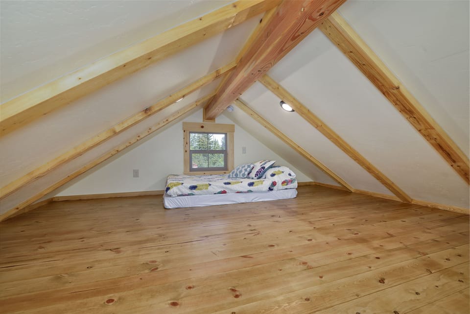 Spacious loft.