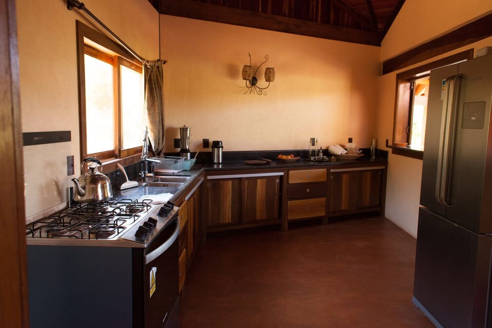 Shared fridge, oven, toaster, blender