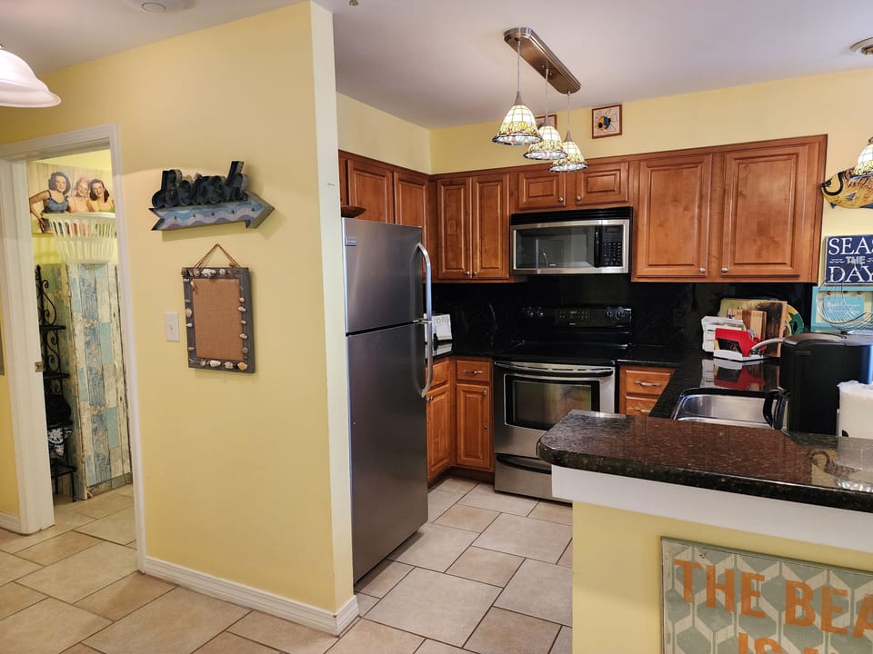 Full Kitchen with Coffee Maker