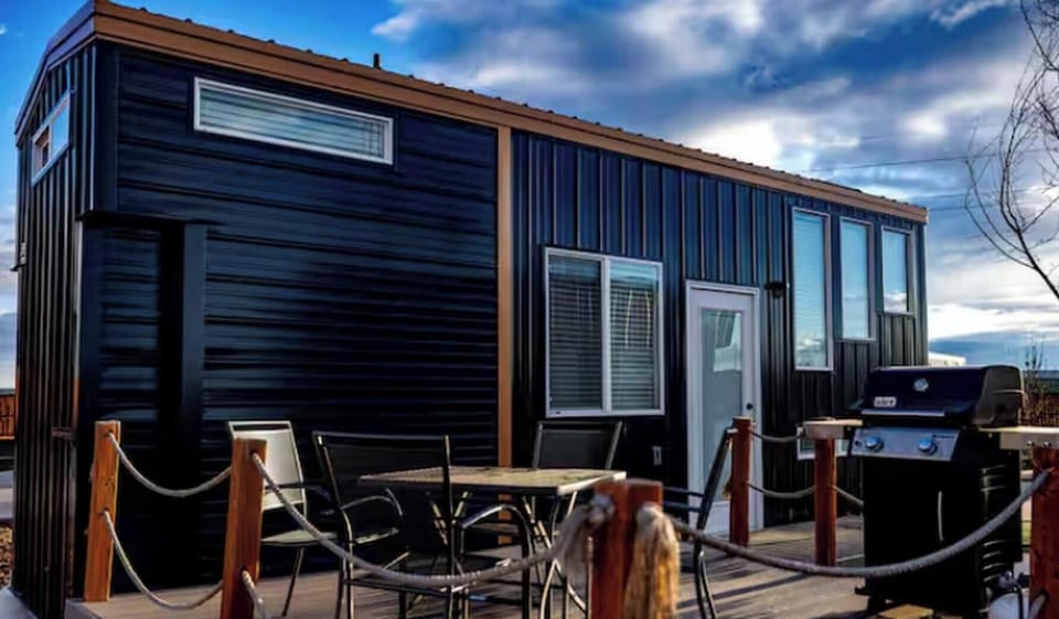 Gather on Copper Sunrise's private deck for outdoor dining, fire up the BBQ grill, or relax around the fire pit after a day exploring Zion. The perfect spot to unwind beneath Southern Utah's incredible night skies.