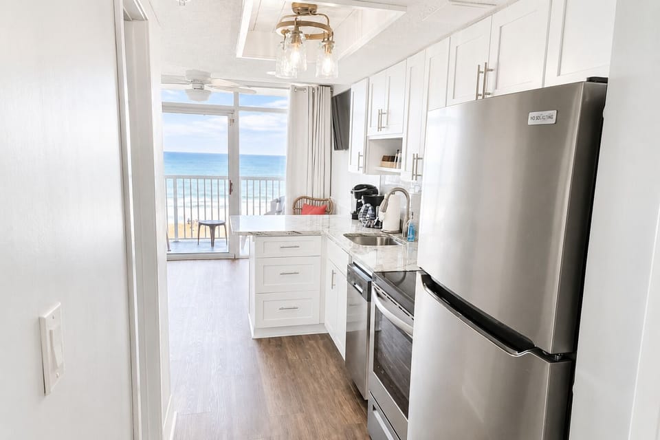 New Kitchen with Stainless Steel Appliances