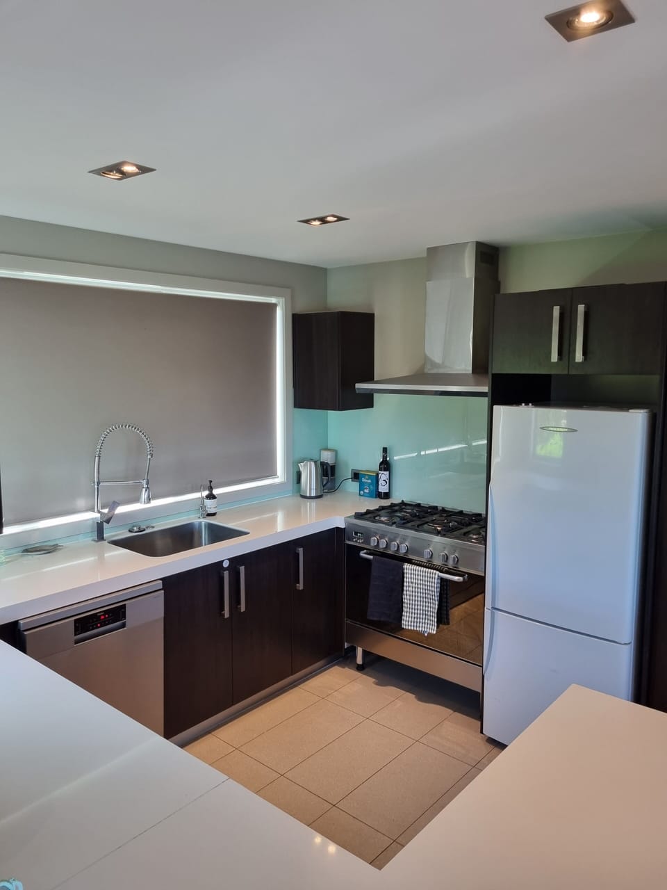 well appointed kitchen to share meals 