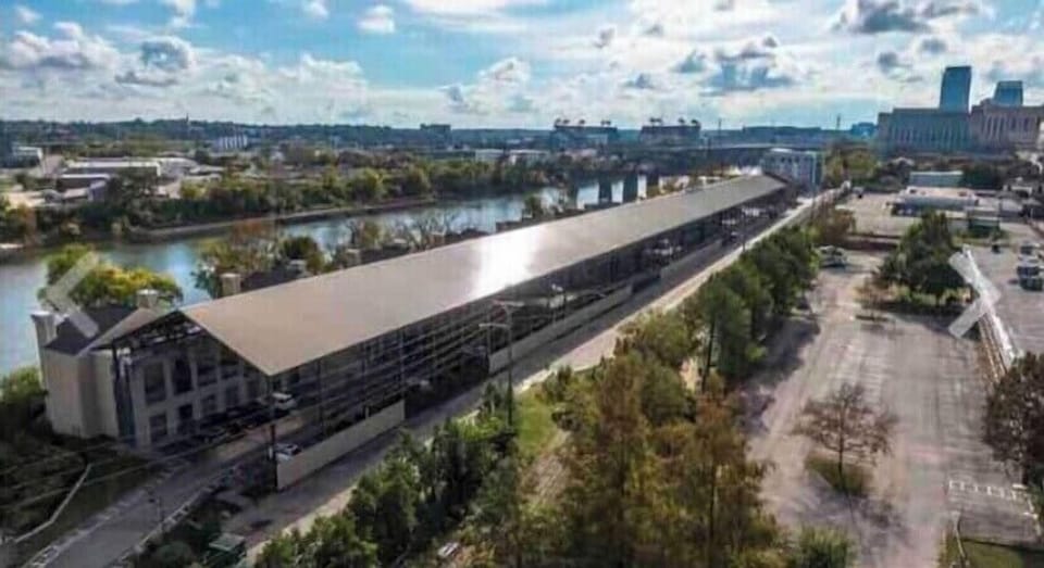 located on the Cumberland River