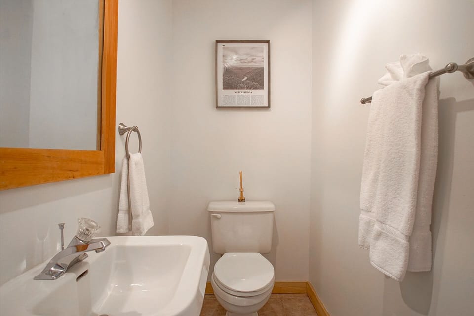 1st floor guest powder room