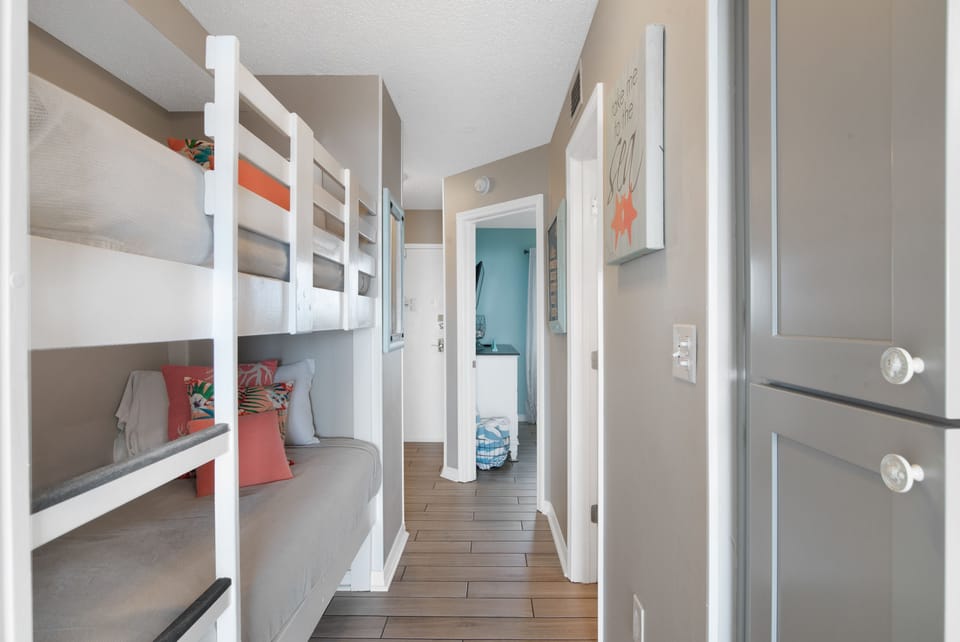 Twin Bunk Beds in the Hall