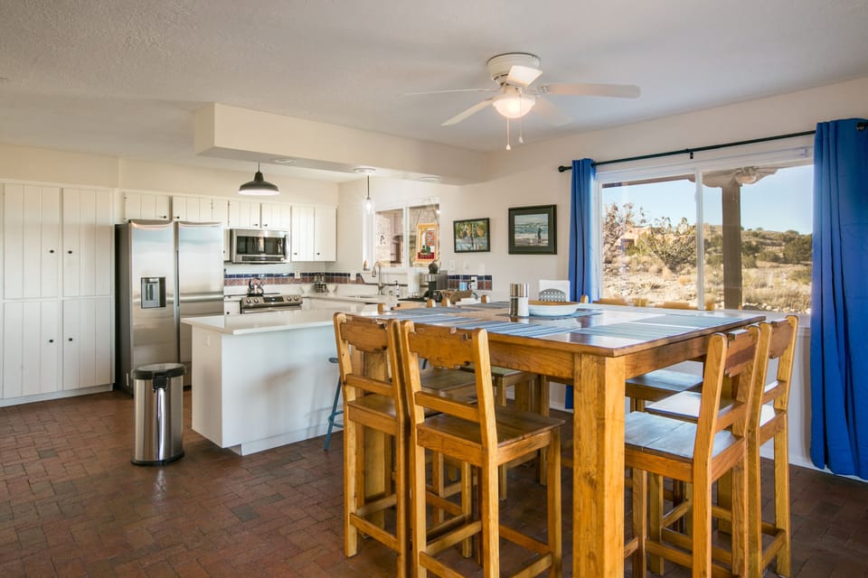 Custom made dining set from Santa Fe maker