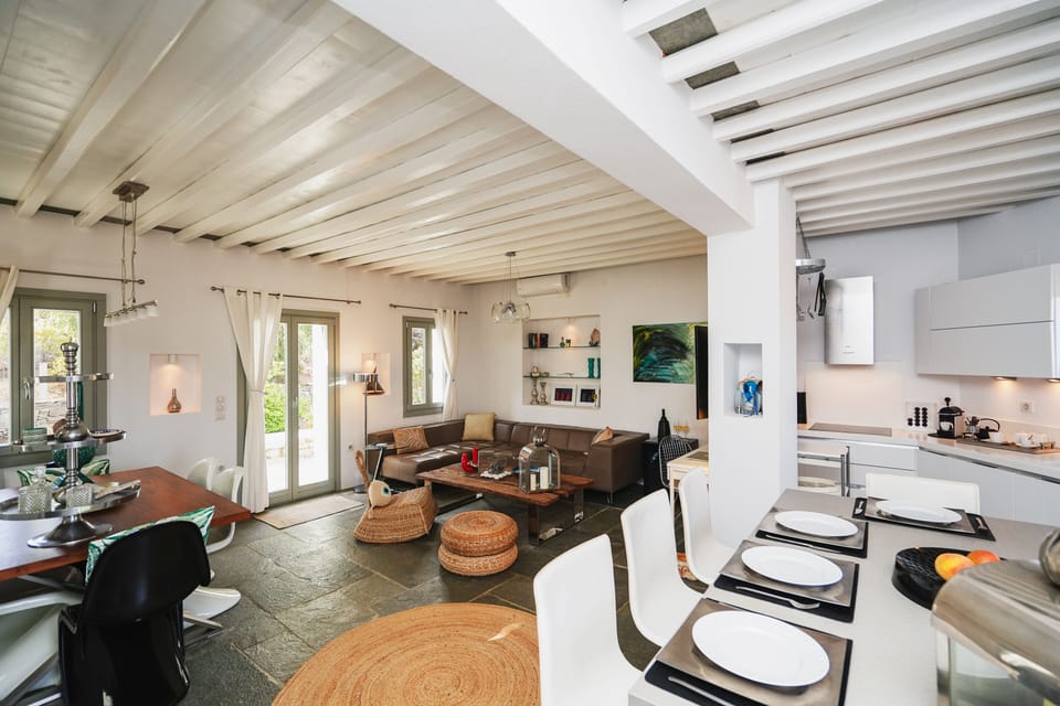 Villa, 2 Bedrooms | Living area | 55-inch flat-screen TV with digital channels, TV, Netflix